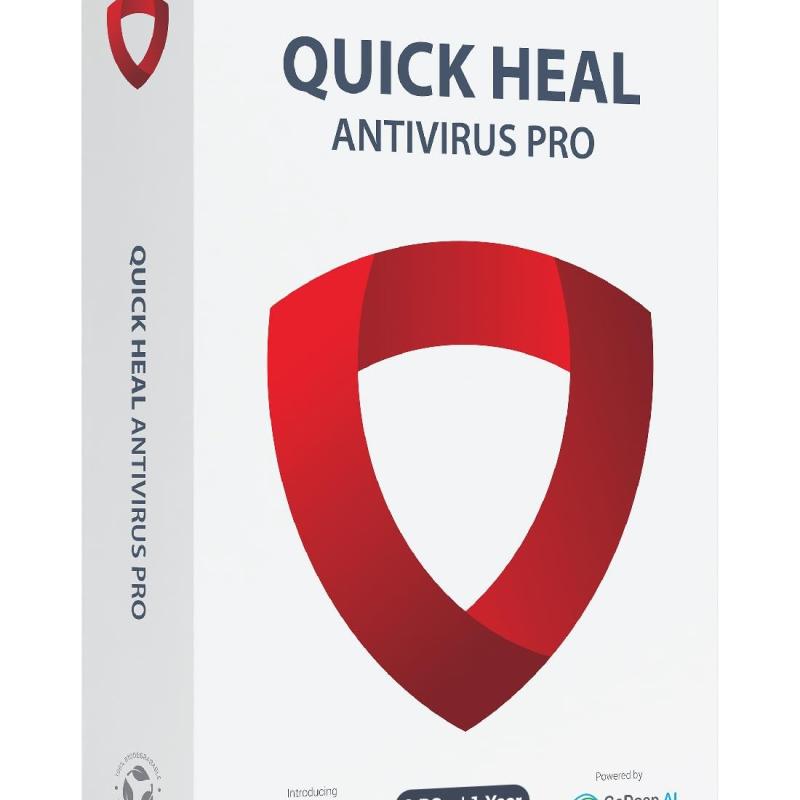 Quick Heal Antivirus Pro Latest Version, 1 Pc, 1 Year