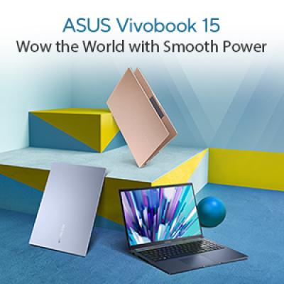 ASUS Vivobook 15 15.6" (39.62 cms) FHD, Intel Core i5-1240P 12th Gen, Thin and Light Laptop (8GB/512GB SSD/Iris Xe Graphics/Windows 11/Office 2021/Silver/1.7 kg), X1502ZA-EJ502WS