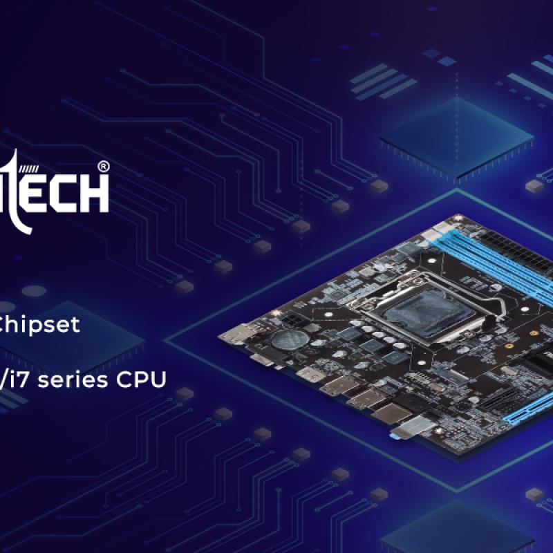 FRONTECH H61 Chipset Motherboard with 2xDDR3 RAM Slots LGA1155 Supports i3/i5/i7/Pentium Processors | 6+4 USB Ports | 4xSATA Slots | NVME Slots, 1xPCIEX16, 1xHDMI, 1xVGA (FT-0470)