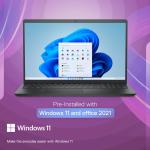 Dell Inspiron 15 3520 Laptop – 15.6 inch FHD (39.62cm) Display, 13th Gen Intel Core i3-1315U Processor, 8 GB RAM, 512 GB SSD, Black, 1.65Kg, Lightweight and Portable