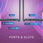 Dell Inspiron 15 3520 Laptop – 15.6 inch FHD (39.62cm) Display, 13th Gen Intel Core i3-1315U Processor, 8 GB RAM, 512 GB SSD, Black, 1.65Kg, Lightweight and Portable