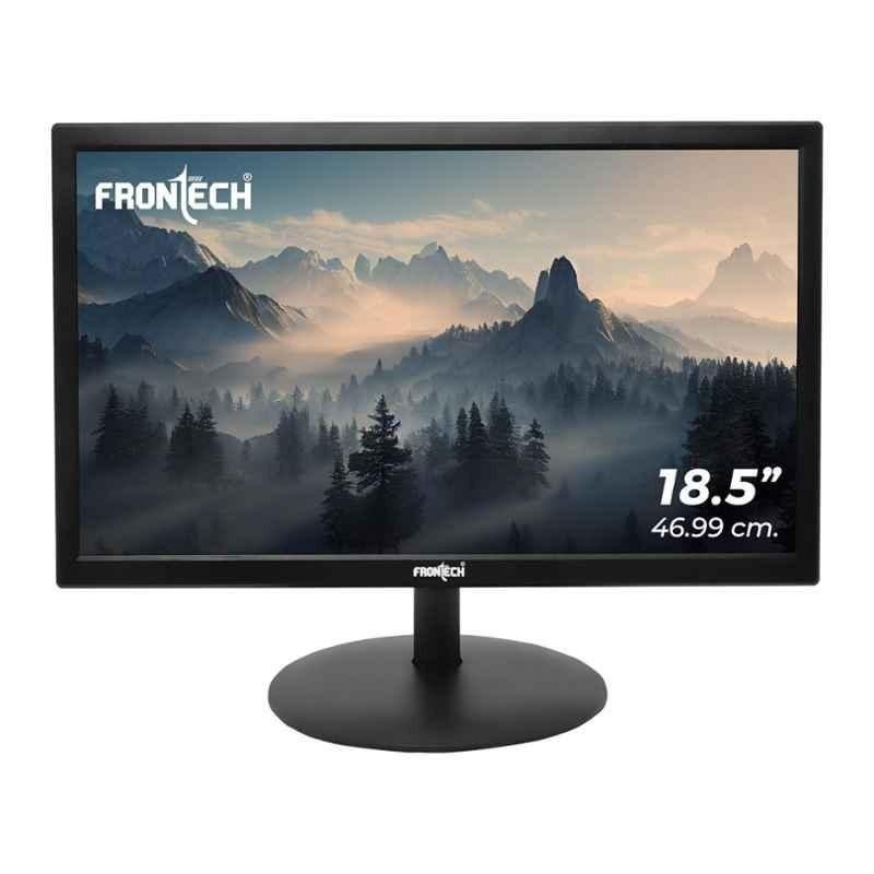 FRONTECH 18.5 Inch HD LED Monitor | Refresh Rate 60 Hz, 1366 x 768 Pixels |