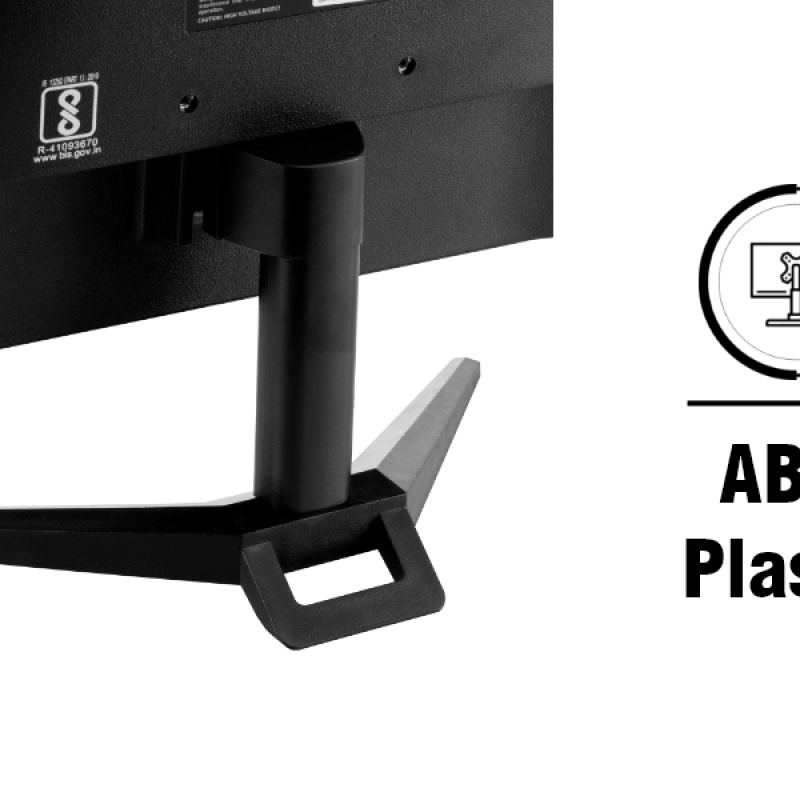 Lapcare LM195WDH 19 Inch(48.26CM) LED Display 16:10 1440x900 Pixel Ratio,Tilt Stand,Vesa Mount,HDMI + VGA Port (Black)