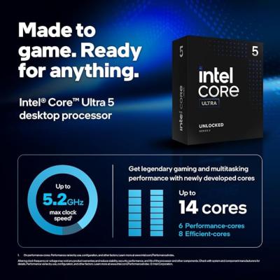 Intel® Core™ Ultra 5 Processor 245K (24M Cache- up to 5.20 GHz)