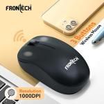 FRONTECH Wireless Keyboard and Mouse Combo | Membrane Keys with Retractable Stands | USB Plug & Play | Ergonomic & Comfortable Design | 1 Year